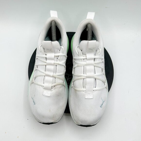 Puma Soft Stride One4All Running shoes white/green Womens Sneakers Size 8.5 - Picture 9 of 9